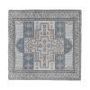 Vintage Square Turkish Kars Rug - Dining Room Carpet | Area Rug in Rugs by Vintage Pillows Store. Item composed of cotton