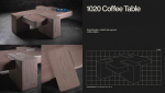 1020 Coffee Table | Tables by NO AGE FURNITURE STUDIO
