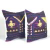 Suzani handmade pillow, Ethnic Cushion Cover, Set of Two Dec | Pillows by Vintage Pillows Store