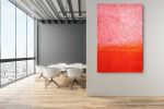She Said Still | Oil And Acrylic Painting in Paintings by Mel Rea7. Item composed of canvas and synthetic