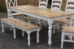 White Spalted Maple Dining Table Set | Tables by Hazel Oak Farms. Item composed of wood