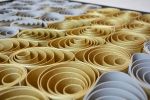 No. 12 Acoustic Diffuser Panel - Gradient Modern Abstract Wall Art | Wall Sculpture in Wall Hangings by Joseph Aurelius
