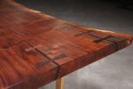 Single Slab Walnut Dining Table | Tables by Urban Lumber Co.. Item composed of walnut