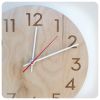 MoD | Clock in Decorative Objects by ROMI. Item composed of birch wood in minimalism or mid century modern style