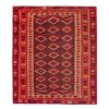 Bohemian Oversize Saloon Size Turkish Kilim Rug | Area Rug in Rugs by Vintage Pillows Store. Item composed of fabric