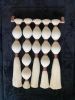 Handmade Macrame Wall Hanging – Boho Tassel Decor, Terracotta & Cream Bobbles | Wall Hangings by RavaTapestryArt
