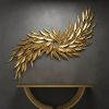 Golden Fiesta Metal Wall Sculpture | Sculptures by Lago Luna Studio