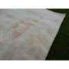 Vintage Turkish Oversized Rug With Shabby Chic Farmhouse | Area Rug in Rugs by Vintage Pillows Store. Item made of cotton & fiber