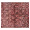 Vintage Coral Paradise Turkish Tulu Rug 4'4'' X 6'8'' | Area Rug in Rugs by Vintage Pillows Store