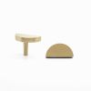 Half Moon Knob | Hardware by Hapny Home