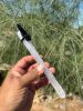 Obsidian Arrowhead & Selenite Spear Athame' | Public Art by Pima Sage