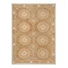 Vintage Tan Samarkand Tapestry - Tribal Embroidery Wall Deco | Tablecloth in Linens & Bedding by Vintage Pillows Store