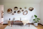 CLEARING | Wall Sculpture in Wall Hangings by Keyaiira | leather + fiber. Item made of cotton & ceramic