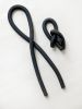 Clay Object 80- Loop and Knot set (Dark Brown) | Sculptures by OBJECT-MATTER / O-M ceramics