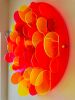 Parametric Bubbles 3D Wall Art Fluorescent Transparent Acryl | Wall Sculpture in Wall Hangings by uniQstiQ. Item composed of synthetic