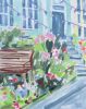 Summer in Wales | Oil And Acrylic Painting in Paintings by Meredith H. Item composed of canvas in boho or eclectic & maximalism style