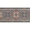 1970s Faded Turkish Oushak Runner Rug - Hallway Carpet | Rugs by Vintage Pillows Store. Item made of wool with fiber