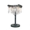 Tribeca Chandelier Table Lamp | Lamps by Michael McHale Designs. Item composed of steel and stone