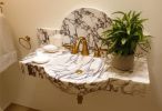 Modern -Minimalist Design Calacatta Viola Marble Sink :A Unique Work of Art for Your Bathroom | Water Fixtures by AYMARBLEDESIGN LLC