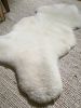 Short Fur Ivory Sheepskin | Small Rug in Rugs by East Perry. Item composed of fabric