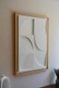 No. 19 Japandi Plaster Wall Relief - Scandinavian Neutral Decor | Wall Sculpture in Wall Hangings by Joseph Aurelius