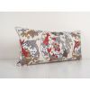 Animal Motif Suzani Pillow, Vintage Fish Motif Embroidered H | Cushion in Pillows by Vintage Pillows Store