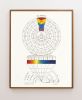 Geometric Art Print, Antique Rainbow, Color theory, Antique | Prints by Capricorn Press. Item made of paper works with boho & minimalism style