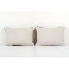 16" x 24" Handwoven Silk Ikat Velvet Pillow, Set Handloom | Cushion in Pillows by Vintage Pillows Store. Item made of cotton