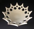 Crown Openwork Bowl | Decorative Bowl in Decorative Objects by Lynne Meade. Item made of stoneware