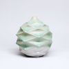 Spherical in Jade | Vase in Vases & Vessels by by Alejandra Design. Item made of ceramic