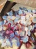 Hydrangea flower oil painting original, Floral painting | Oil And Acrylic Painting in Paintings by Natart. Item composed of canvas and synthetic in contemporary style