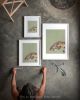 Striped Tabby Cat Giclée Print, Cat Lover Fine Art Paper | Prints by The Ugly Cat Studio