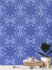 Sargassum Seaweed Pattern - Blues | Wallpaper in Wall Treatments by Sean Martorana. Item made of paper