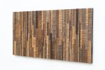“Lost in the Forest” — Reclaimed Wood Wall Sculpture 48"x24" | Wall Hangings by Craig Forget. Item composed of wood in mid century modern or contemporary style
