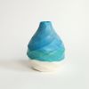 Pear in Mediterranean Sea | Vase in Vases & Vessels by by Alejandra Design. Item made of ceramic