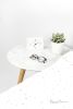 Round Marble Coffee Table | Bedside Table in Tables by Manuel Barrera Habitables. Item made of oak wood