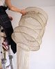 Nora Macrame Lamp - Beige | Pendants by Hamimi