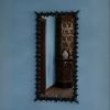 Brutalist Mirror Large Black | Work by District Loom