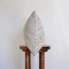 Cream Alpaca with Green and Tan Flecking Lumbar Pillow 14x20 | Pillows by Vantage Design