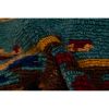 Mid-Century Turkish Tulu With Connected Tribal Pattern | Area Rug in Rugs by Vintage Pillows Store. Item made of fabric & fiber