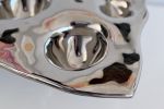 Liquid Metal Silver Platter | Serveware by PlusObject