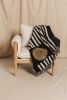 The BLACKRAINBOW Woven Throw Blanket | Unique Decor | Linens & Bedding by Parker Heath | PAR  KER made. Item composed of cotton and fiber in boho or minimalism style