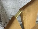 Solid Wood Swivel Bar Stool, Mid-Century Modern Counter Stool, USA made | Chairs by Marco Bogazzi