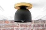 Ceiling Lighting - Model No. 1107 | Flush Mounts by Peared Creation. Item made of brass