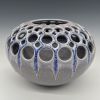 Orb Demi Lace Vase - Purple\Blue | Decorative Objects by Lynne Meade