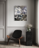 Aqua High Wave Wall Décor Silver | Decorative Objects by PlusObject