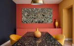 Aqua High Wave Wall Décor Horizontal | Decorative Objects by PlusObject