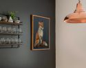 The Woodland Fox - Blue Edition | Prints by The Ugly Cat Studio