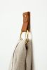 Small Wide Leather Wall Strap [Round End] | Storage by Keyaiira | leather + fiber | Artist Studio in Santa Rosa. Item composed of leather