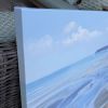 Mont-Saint-Michel Bay Normandy | Oil And Acrylic Painting in Paintings by Meredith H. Item composed of canvas compatible with contemporary and coastal style